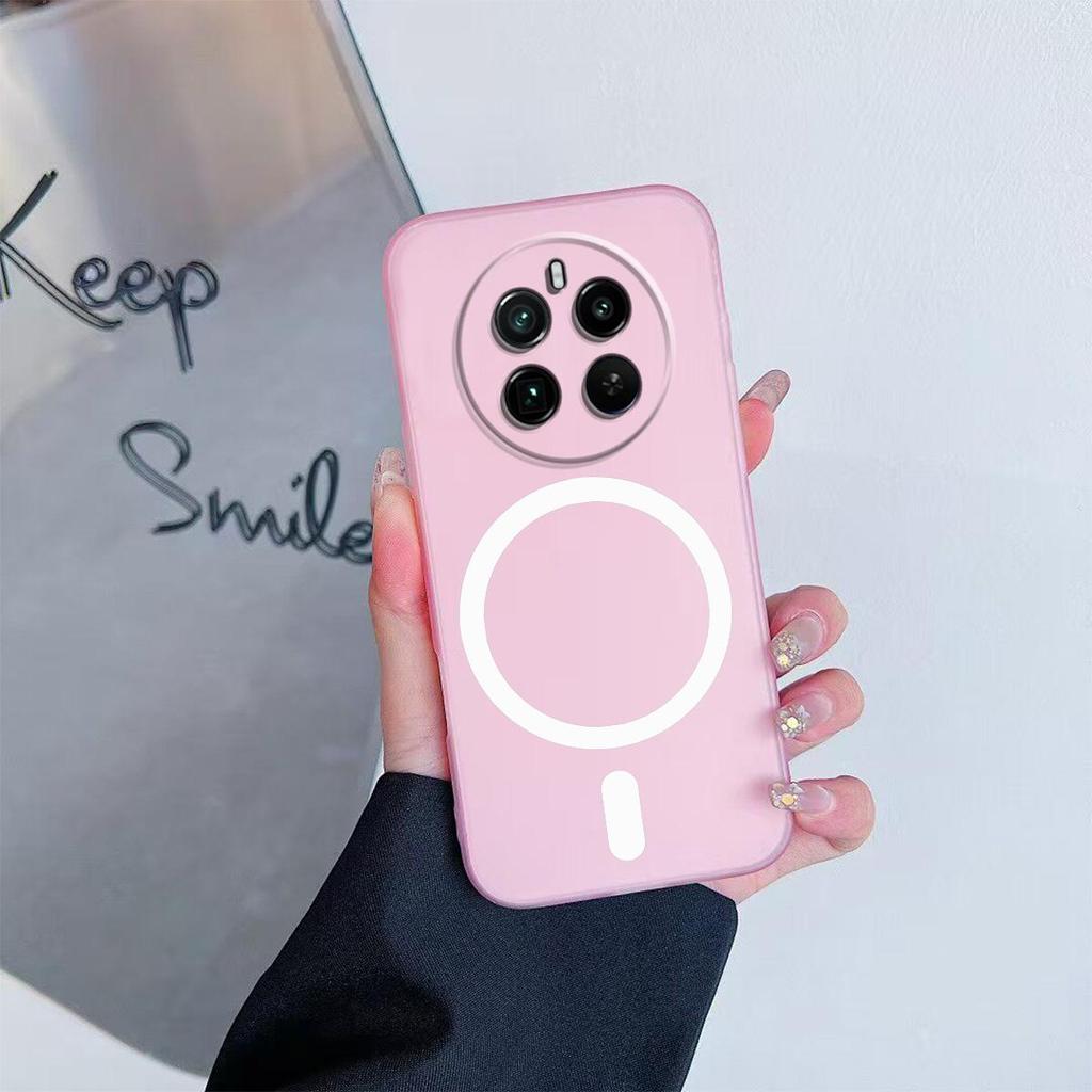 Hülle für realme 12+ 5G, 12 Pro+ 5G, Pro, 12 4G, Narzo 70 Pro 5G, 70 5G Premium Magnetische Matte Handyhülle Schutzhülle