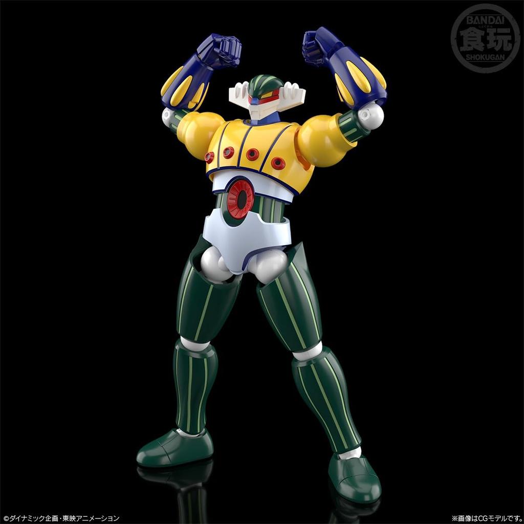 BANDAI SMP MODELING Steel Jeeg Chewing Gum Candy Toy [SHOKUGAN PROJECT] [Box Set/1 Piece]