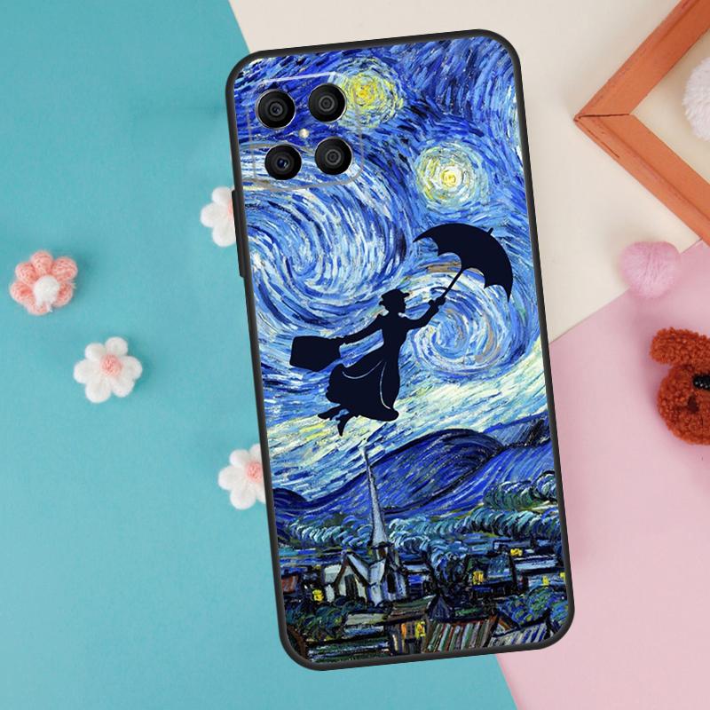 Van Gogh Starry Sky Case For Honor Magic 7 Lite 5 6 Pro Honor X9a X8a X8 X9 X8b X9c X9b 50 70 90 200 Lite Cover