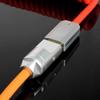 Aluminum Alloy USB3.0 Male Connectors USB3.0 DIY Plugs 6mm Hole for Creating and Repairing USB Cables and Devices