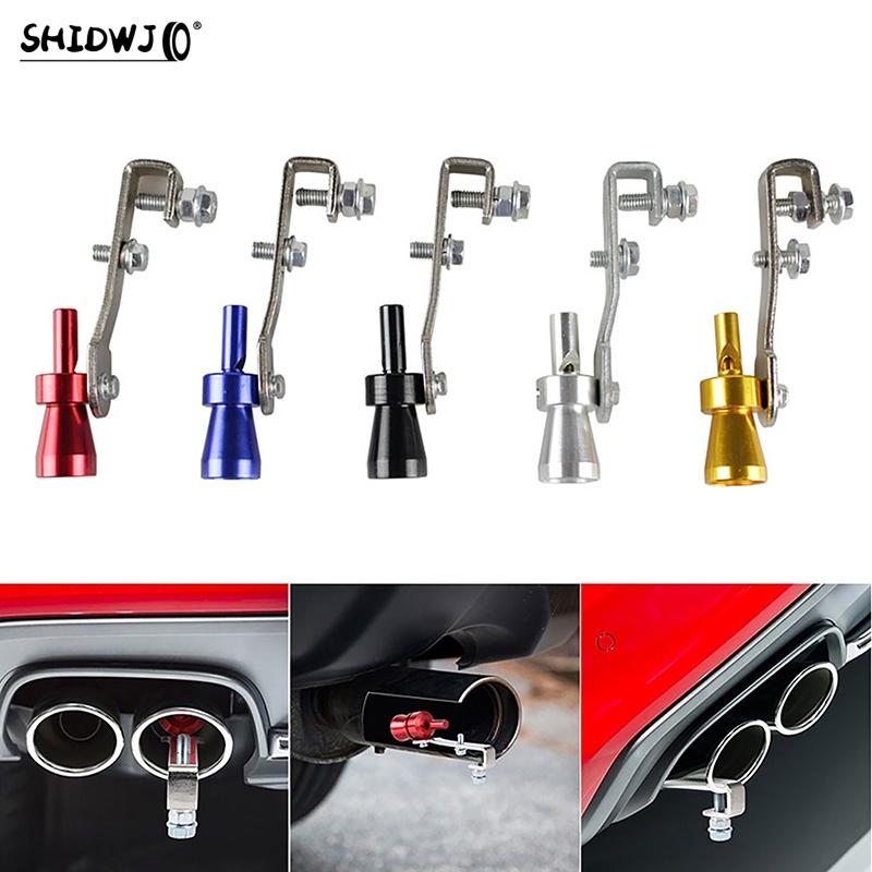 Universal Car Sound Simulator Car Turbo Sound Whistle S/M/L/XL Vehicle Tuning Device Exhaust Pipe Turbo Sound Whistle