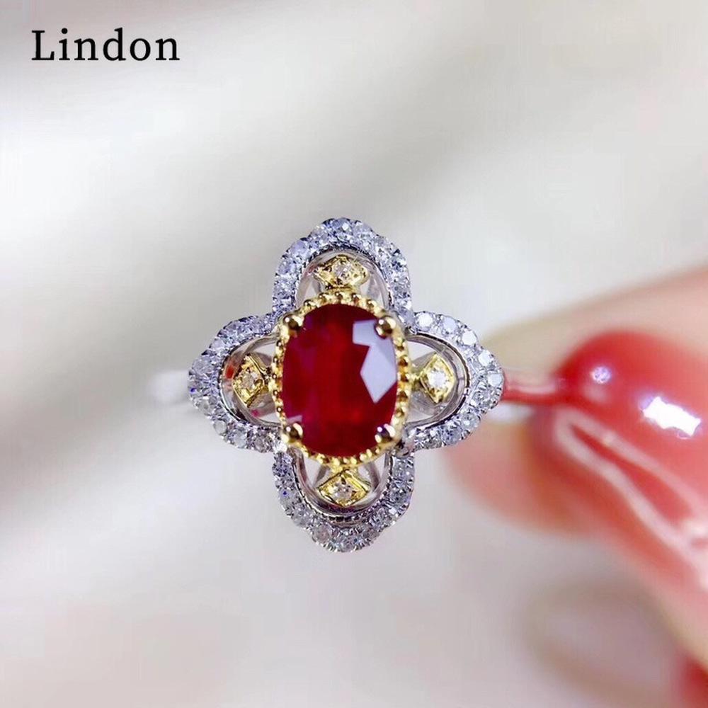 Lindon Classic Copper Alloy Zircon Ring Ladies Jewelry Wedding Promise Party Gift