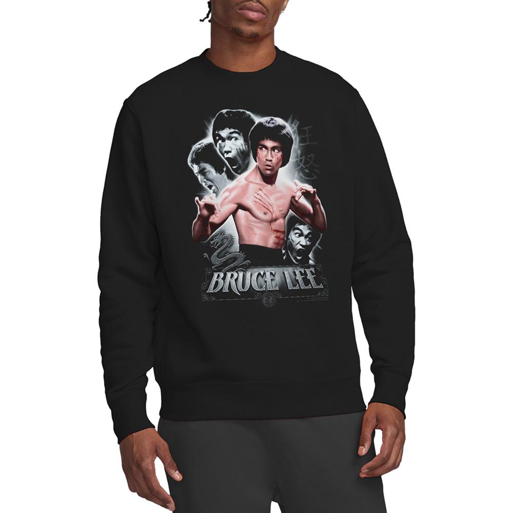 Bruce Lee Unisex Adult Inner Fury Sweatshirt
