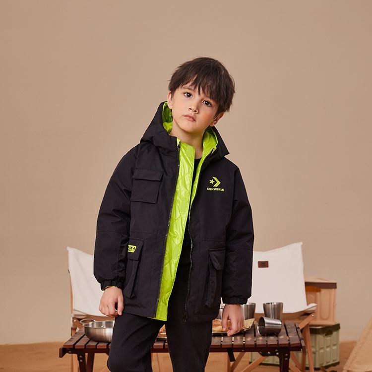 Converse Kids Down Jackets Hooded Thickened Unisex CV2142024GS-002