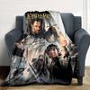 1pc Middle-earth The Return of the King Flannel Blanket Soft Warm Throw for Home, Office, Travel, All-Season Cozy Bedding Gift L1440