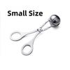 Meat Ball Maker Tool Stainless Steel Clip Round Rice Ball Shaper Spoon Meatball Making Kitchen Gadget for Fish Ball Cooking Tool