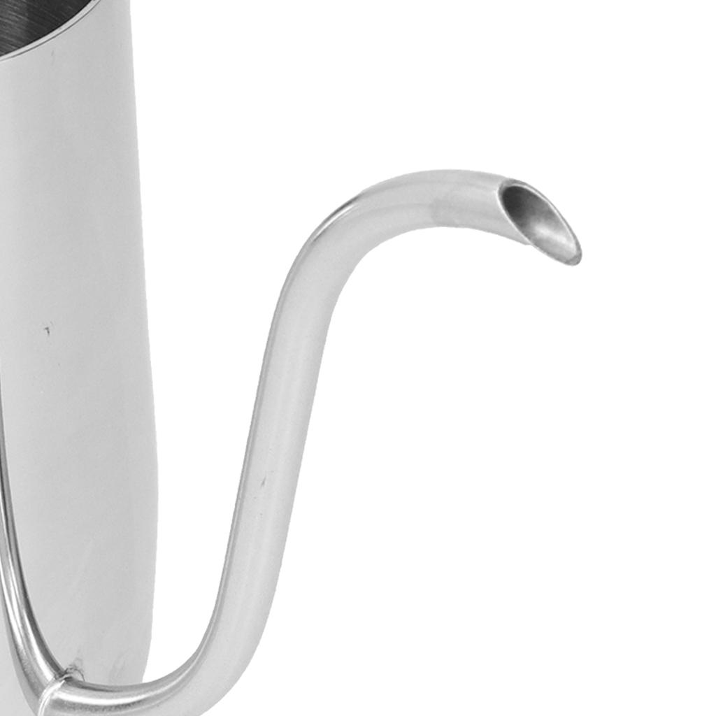 304 Stainless Steel PTFE Coffee Kettle with Inner Scale Thickened Pour Over Coffee Pot for Home