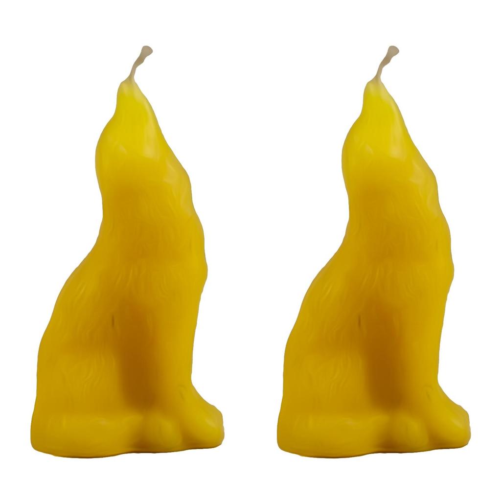 Wolf Candle Hecate Jyotish Mystic Mall Decorative Soy Blend Wax Candle