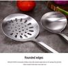 Jingyuheng One-Piece 304 Stainless Steel Rice Scoop with Hanging Hole