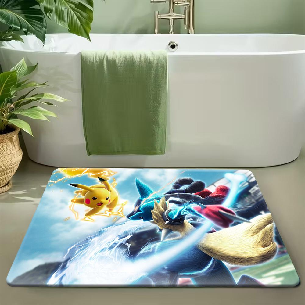 Steampunk Blastoise Underwater Volcano Adventure Print Non-Slip Floor Mat Doormat 40x60cm