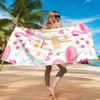 Flamingo Summer Style Beach Towel Quick-drying Super Absorbent Suitable for Swimming Beach Pool Gym Summer Gift for Friends