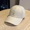 Ins Simple Kitten Embroidery Quick-drying Soft Top Baseball Cap Light and Breathable Outdoor Sports Sun Protection Cap Men and Women