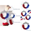Stunning Diy Red White And Blue Star American Independence Day Wreaths For Parties