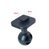 Universal 16mm Dashcam/Bicycle Mount with Suction Cup and Ball Head Adapter