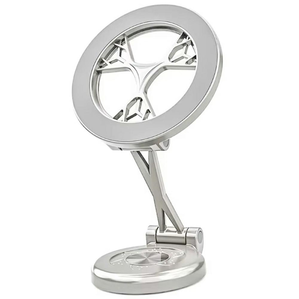 

Car Phone Holder 360 Degree Rotating Magnetic Mount Metal Navigation Stand B
