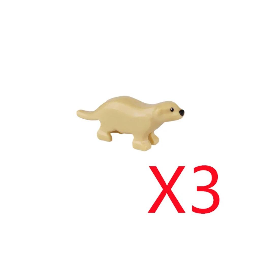 MOC City Animal Building Block Model Character Farm Accessories Goose Pig Dog Orangutan Cheetah Shark Zoo Brick Toy Gifts X014