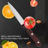 3.5inch Brown Fruit Knife Stainless Steel Kitchen Knife Sharp Blade Household Fruit Vegetable Knife Knives and Accessories