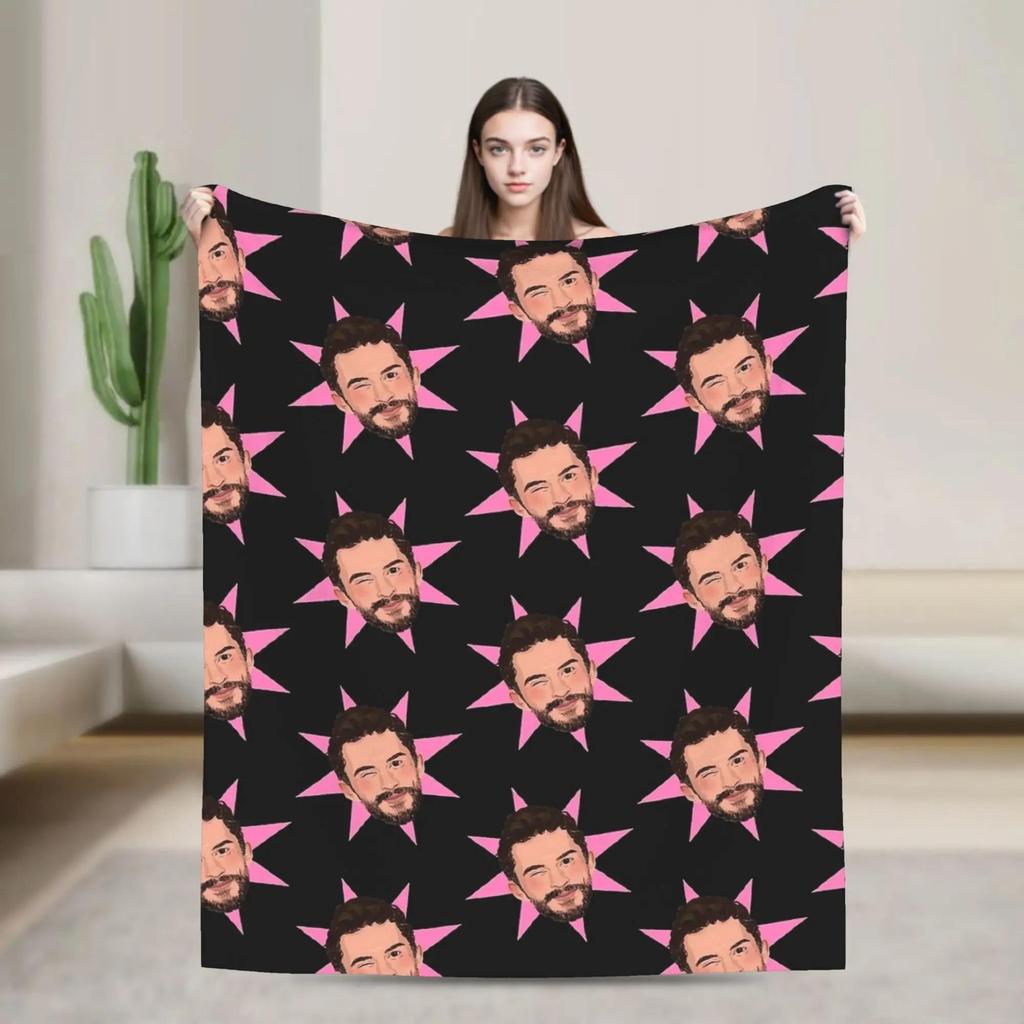 Jonathan Bailey Blanket Super Soft Fluffy Plush Throw for Kids Home Decor Flannel Bedspread Cover