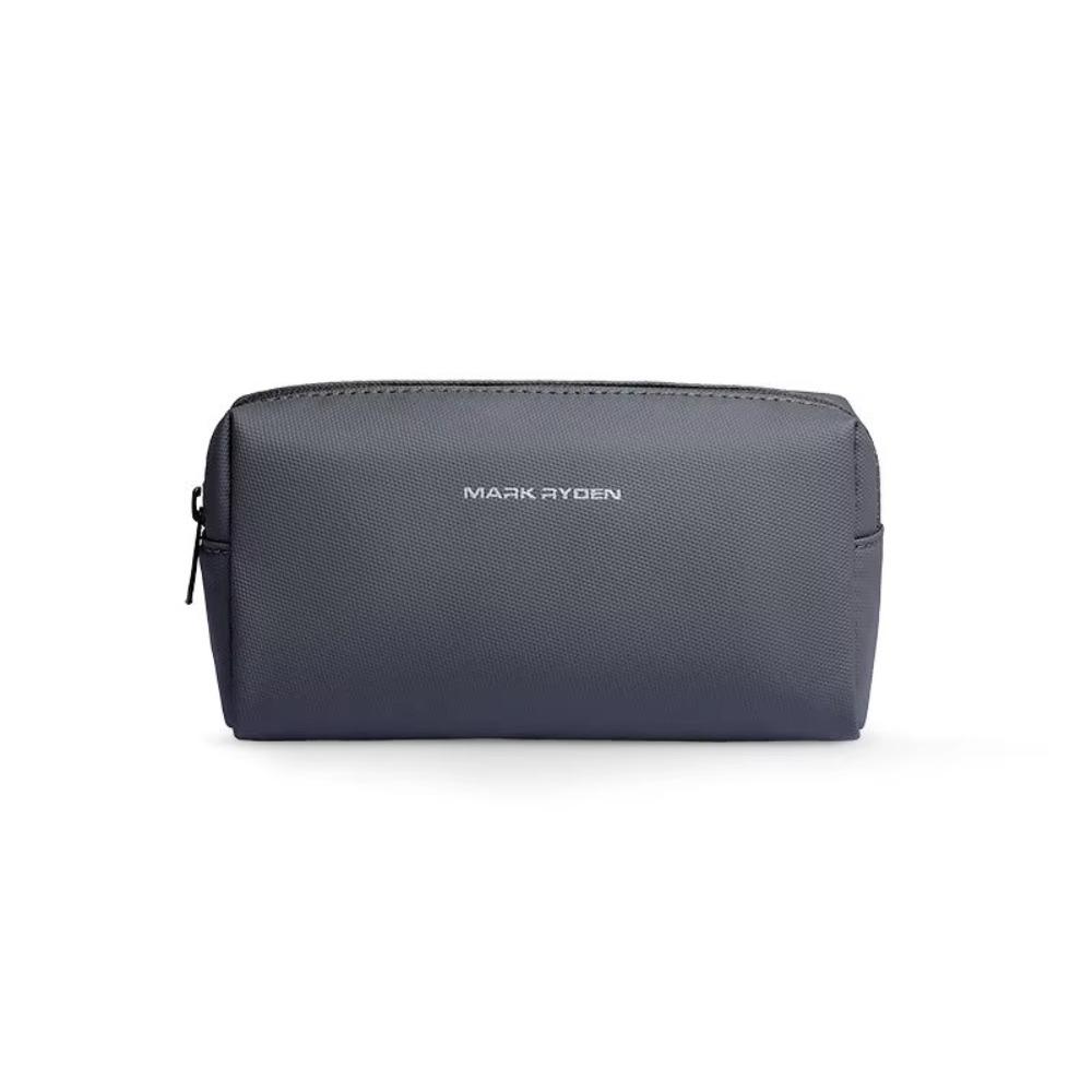 

Durable Travel Toiletry Bag Portable Waterproof Digital Product Storage Bag Broken-resistant Casual USB Data Cable Organizer серый