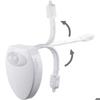 Lâmpada de toucador - JORMFTTE - LED recarregável por USB - Detector de movimento - Luz noturna - Branco