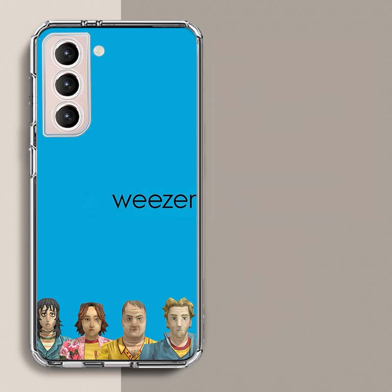 

Band W-Weezer Phone Case for Samsung A16 A17 A26 A36 A56 A57 A55 A54 A37 A15 A25 A35 A14 A24 A34 Galaxy Note 20 10 A07 A06 A04S Samsung A05