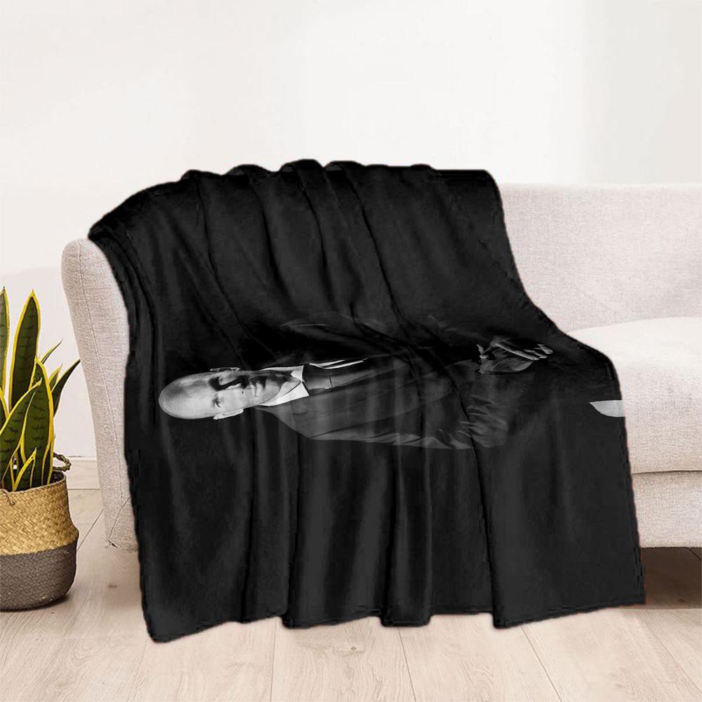 Real Madrid Graffiti Artwork Blanket Soft Warm Cozy Perfect for Livingroom Bed Bedding Four Seasons Multipurpose Modern