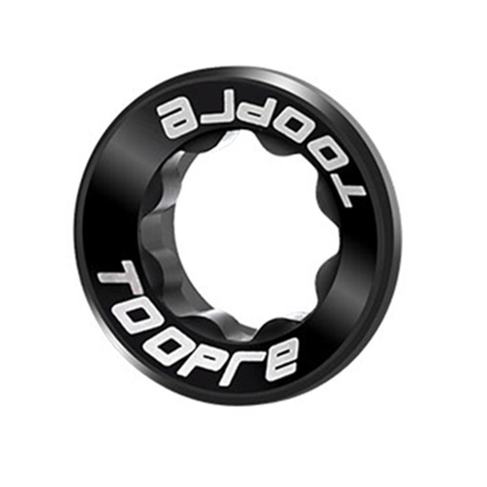 

M20 Bike Crank Cover Screw Cap MTB Crankset Cover Aluminum Alloy BB Bottom Bracket Fixing Bolt Crankset Protective Case No Crank Cover Tool чорний