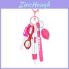 Nurse Pendant Ballpoint Pen Portable Pocket Pen With Scissors For Medical Professionals