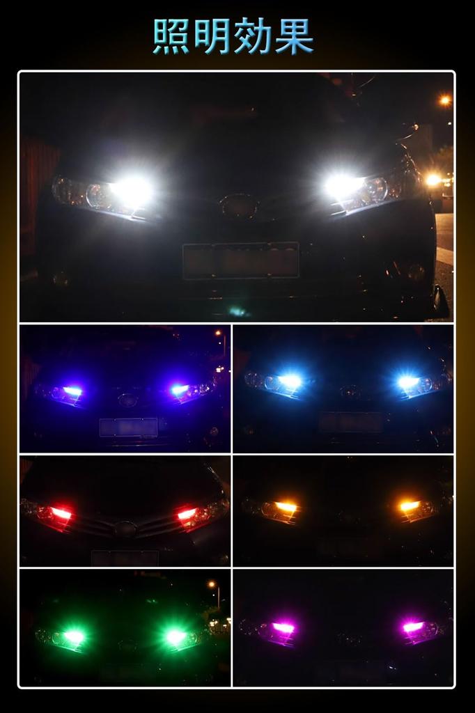 T10 LED Standlicht, Blau, Explosives Licht, T10 LED, Integrierter Canbus-Decoder, 3030SMD, 6 Stück,