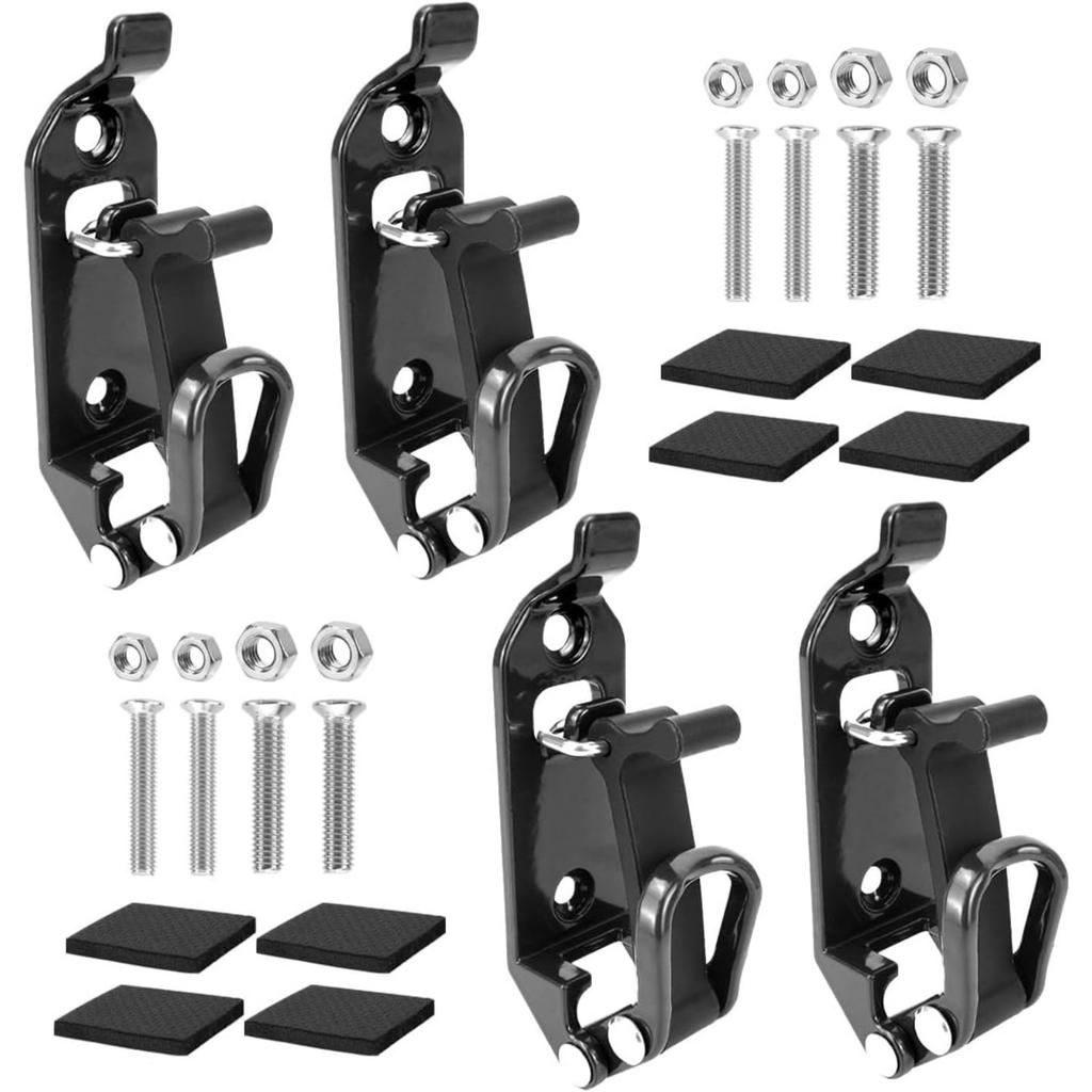 Schaufelhalterung für Dachträger, Metall-Gummi-Klemme Schnellspannwerkzeug Montagehalterungs-Kit, Schaufel-Axt-Halter für LKW, Overlanding-Ausrüstung, Boot, Off-Road-Dach