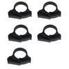 Set of 5 Garden Tubing Clips for Secure Drip Irrigation Systems in Greenhouses Double Gripping Adjustable Hose Clamps