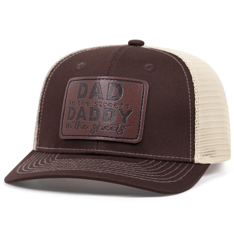 

2025 Personalized Fashion New Flat brimmed Hat Richardson Label DAD Street Hip Hop Hat Street Hip Hop Hat Sunshade Baseball Hat коричневый