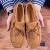 Luxury Men Loafers Soft Moccasins Summer Shoes Man High Quality Mens Shoes Casual Suede Genuine Leather Driving Flats
