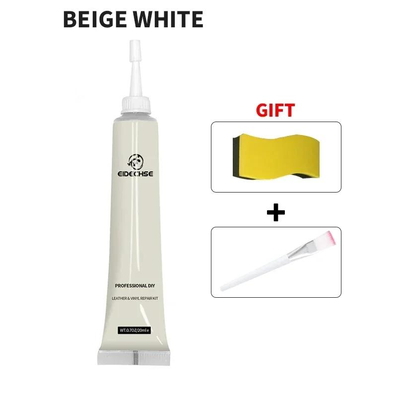 A Car Leather Repair Gel Home Sofa Car Seat Leather Complementary Color Repair Paste Scratches Crack Leather Finish Repair Cream