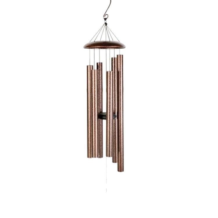 European & American Aluminum Tube Music Wind Chimes - Outdoor Metal Ornaments, 36/45 Inch