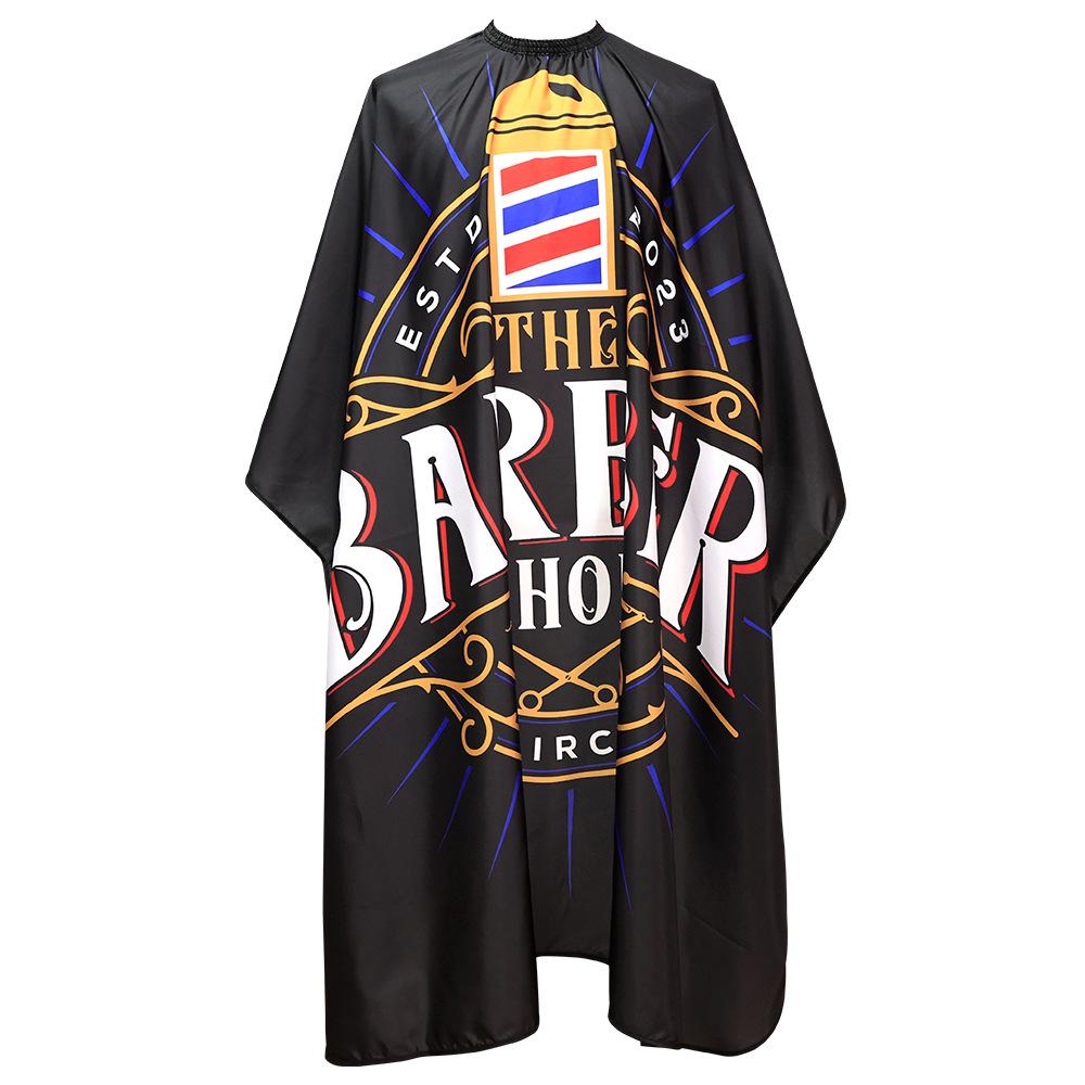 Retro Barber Cape: Professional Hairdressing, Non-Stick, 140x160cm