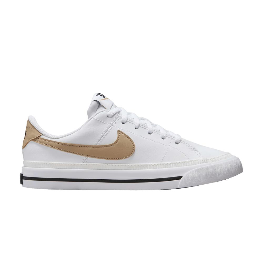 Nike Court Legacy GS  White Hemp  DA5380-126 36.5