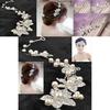 Elegant White Beauty Crystal Headband Stunning Hair Accessory For Ceremonies