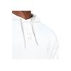Adidas Logo Embroidered Pullover Hoodie Long Sleeve Sweatshirt Men Tops White HS9802