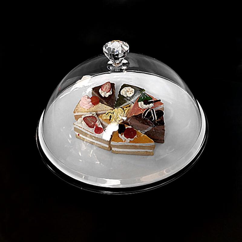 

Plastic Round Serving Tray with Dome Lid