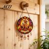 Schönes Garten-Geschenk Country Soul Gedenk-Sonnfänger, Hängendes Ornament im Buntglas-Stil, Moderne Terrassen-Dekoration Windspiel mit Sänger-Thema für