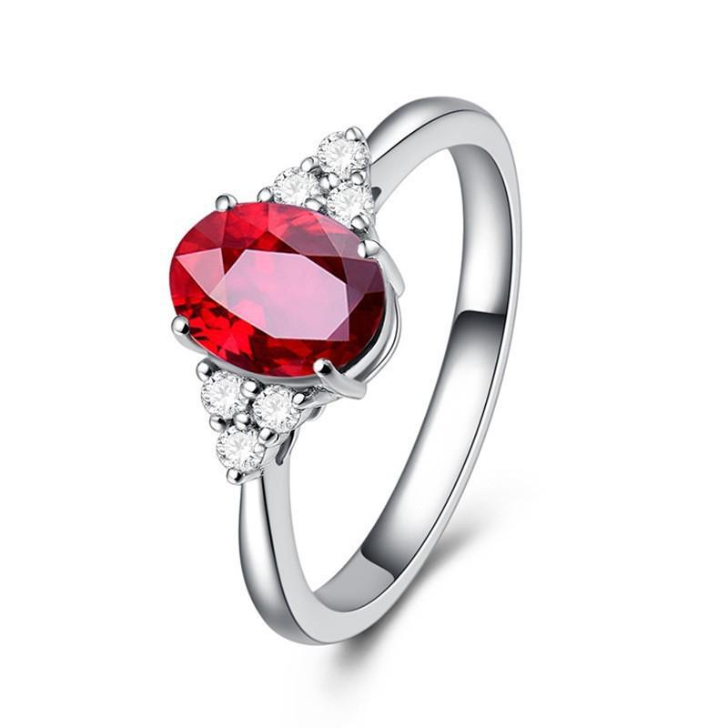 European-American High-End Adjustable Women s Ring with Colored Zircon, Light Luxury Style Adjustable