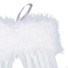 5 Pieces Angel Wing Feather Hanging Wing, Christmas Decorations for Holiday, Party