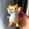 Taba Squeeze Toy Cute Hand-Up Kitten, Soft Kawaii Kitten Slowly Rising Sensory Interactive Fun