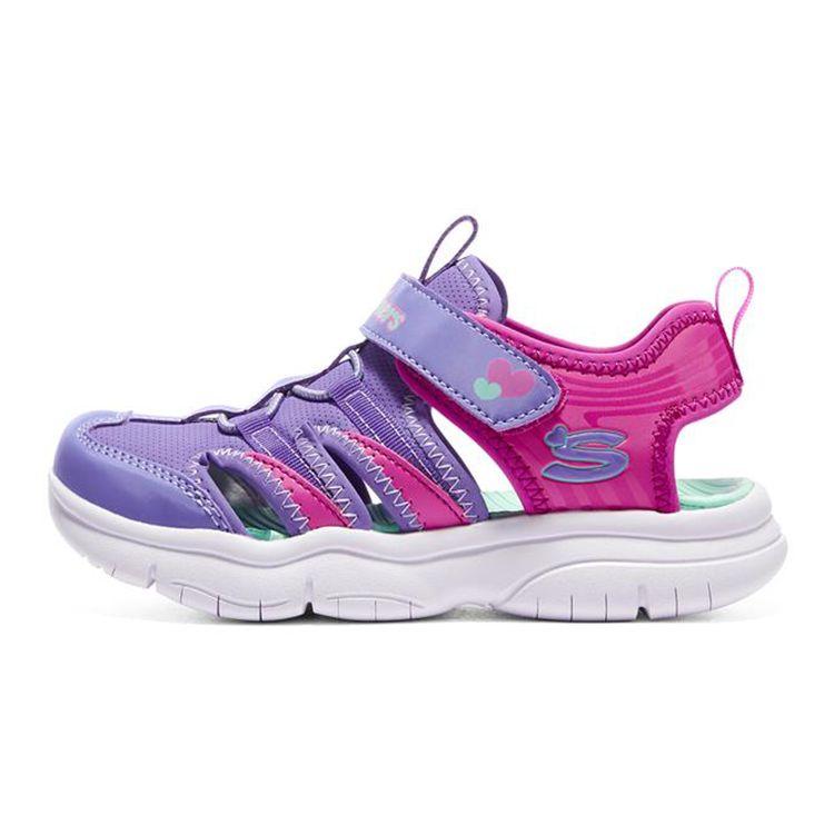 Skechers Flex Splash Sports Sandals Kids Sandals Purple Peach 302969L-LVHP 27.5