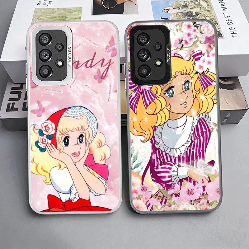 Anime Candy Candy Shockproof Phone Case for Samsung A17 A16 A15 A14 A37 A57 A36 A56 A26 A35 A55 A25 A34 A54 A24 A13 A23 A33 A53