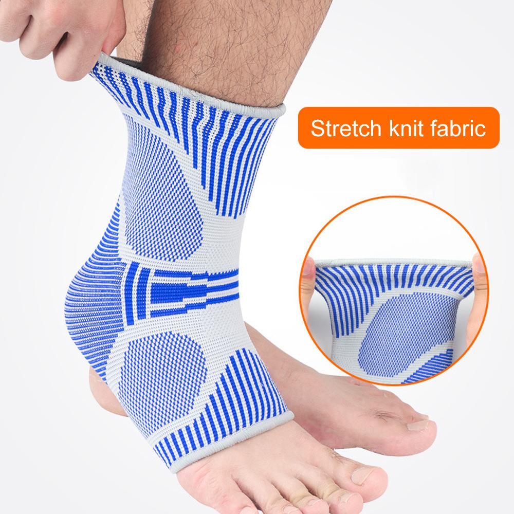 1Pcs Ankle Brace Compression Sleeve For Injury Recovery Joint Pain Achilles Tendon Support Plantar Fasciitis Relief