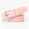 New Fashion Versatile Square Buckle Women's Belt, Elegant Commuting Simple Style, Paired with Jeans Suit Belt for Women