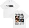 Singer Tini Stoessel Futtura 2026 Tour Merch T-shirts Men Women Harajuku Hip Hop Vintage T Shirt Casual Cotton Oversized T-shirt
