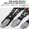 Heavy Duty Hose Clamp Tool Heat Treated 45 Steel Pinch Off Pliers for Durability Auto Mechanics Maintenance Applications
